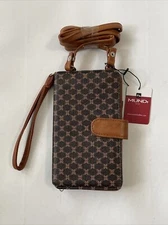Mundi, Phone Case Wallet, Brown