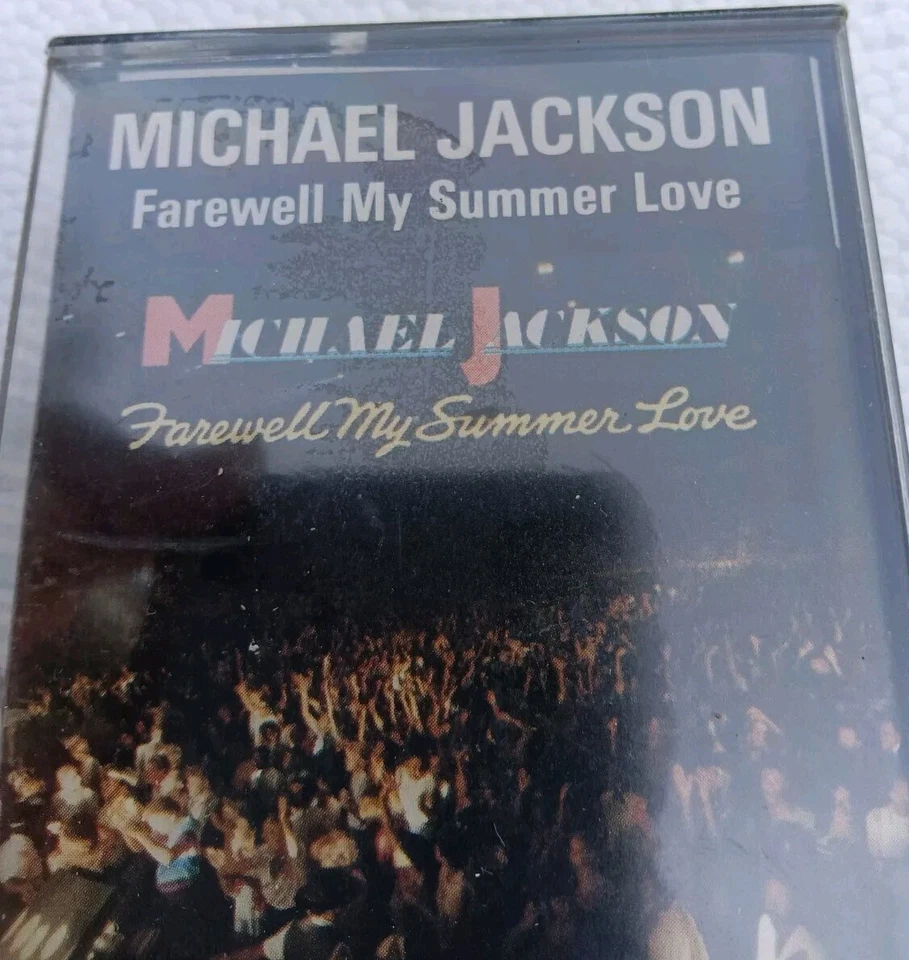 Michael Jackson 1st PRESS Cassette Tape (Farewell My Summer Love) 1984 Sealed  - Image 2 of 4