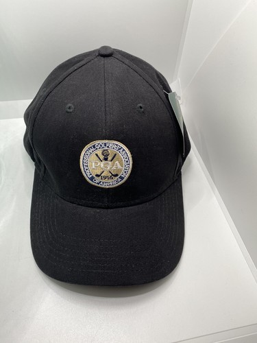 NWT PGA Legendary Brand Embroidered Adjustable Hat Cap Black Legendary Brand - Picture 8 of 10