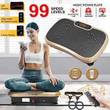 Vibration Plate Exercise Machine Home Workout Equipment & Body Shaper Massager