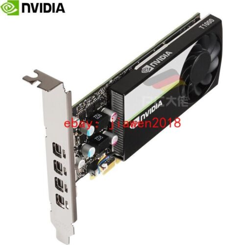 NVIDIA Quadro T1000 Graphics Card T1000 8GB GDDR6 PCIe 3.0 x16 Mini DP - Picture 4 of 6