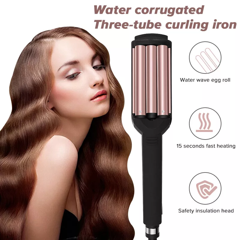 3 tube curling iron hotsell