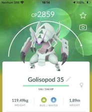 Golisopod - Pokemon Trade GO - #768 Gen 7 Alola - 1700+ CP PRE-TRADE