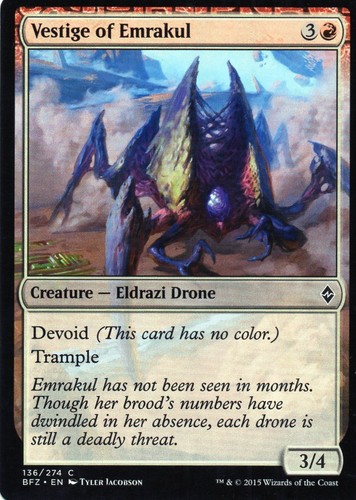 Tarjetas coleccionables individuales de Zendikar 2009 y Battle for Zendikar 2015 de Magic The Gathering - Imagen 77 de 127