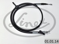 Linex 01.01.14 Handbremsseil Rechts Rechts FüR Alfa 166 2.0-3.2 09.98-06.07 Alfa