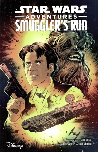 Star Wars Adventures TP Smuggler's Run IDW GN Han Solo Chewbacca Leia Greg Rucka