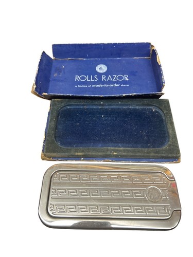 Vintage Rolls Razor Self-Sharpening Safety Razor In Original Box Made ...