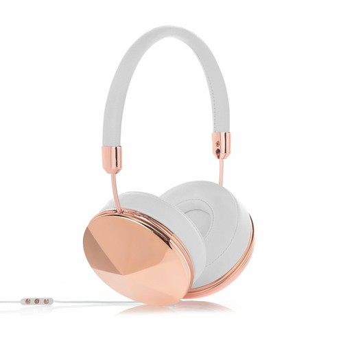 Frends Taylor White Leather Over-the-Ear Headphones Bundle - Fibonacci White - Picture 4 of 4