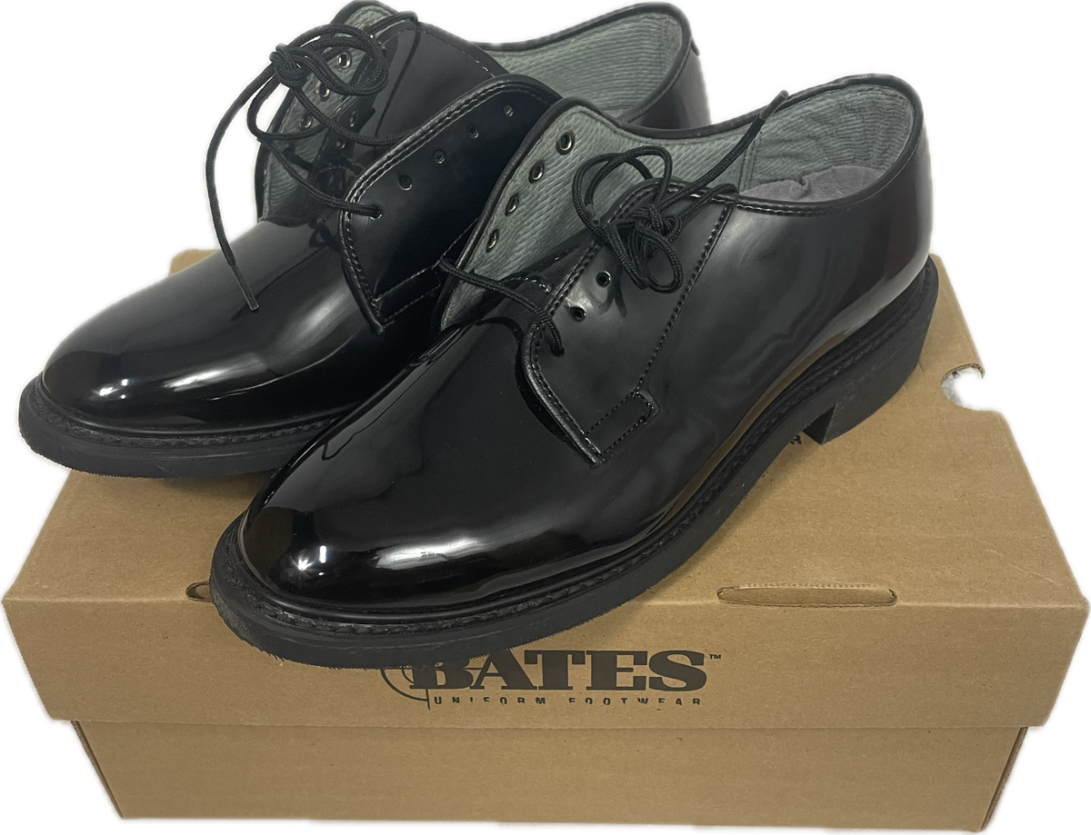 X*様 Bates USN Service Dress Shoes New Men's Bates Military Dress Uniform Shiny Shoes Size 5 1/2 D