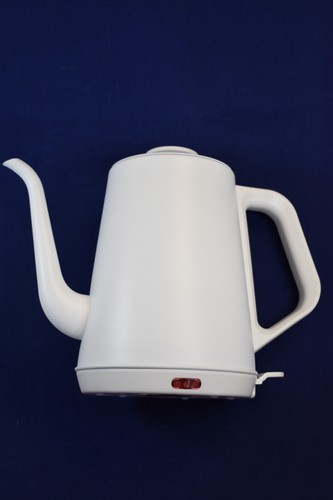 Hervidor eléctrico de cuello de cisne 1L blanco para verter sobre hervidor de agua 304 acero inoxidable - Imagen 2 de 12