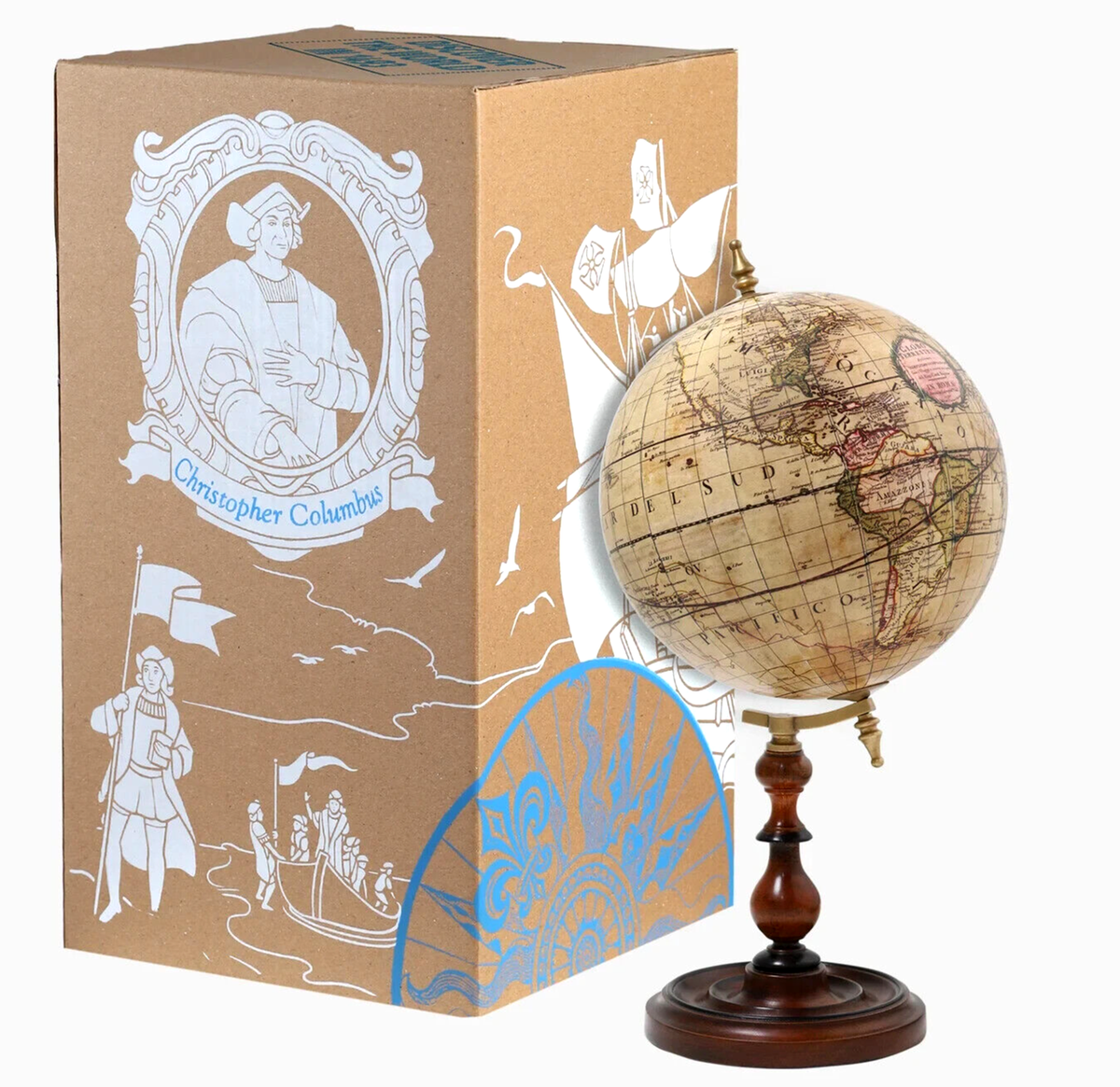 Cassini 1790 Old World Globe 10.8