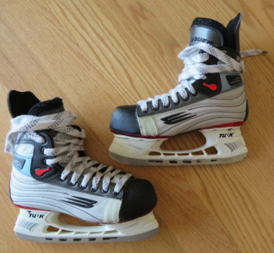 Bauer XV hockey skates, TUUK blades, SFL VAPOR H2 tech, 7.5 womens 4.5 boys SHOE