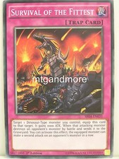 Yu-Gi-Oh 2x #031 Survival of the Fittest - SR04 - Dinosmasher's Fury Structure D