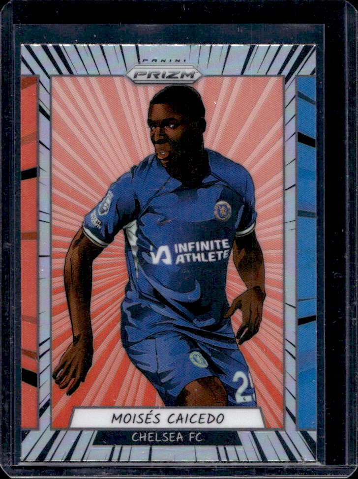 2023 Panini Prizm Premier League Moises Caicedo Manga #16