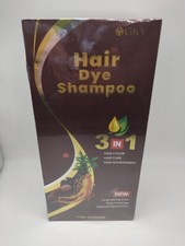 Hair Dye Shampoo 3 in 1 Instant Herbal Ingredients Dark Brown Exp 04/2027