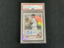 2020 BOWMAN DRAFT BRYCE JARVIS *CHROME REFRACTOR AUTO #146/499 PSA 9 MINT*