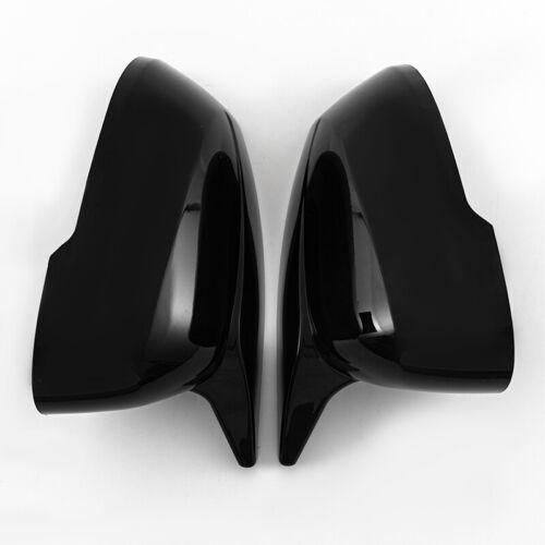 For BMW X1 U11 U12 2023 2024 Black Car Side Rear View Door Mirror Cap Cover Trim - Picture 8 of 14