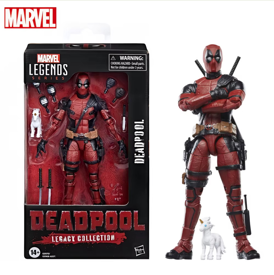 Deadpool Action Figure Marvel Legends Legacy Collection Hasbro Collectors Gift
