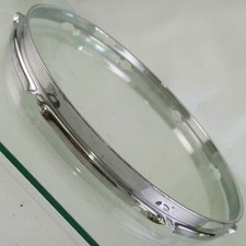 Ludwig 15" COB BRASS 60s Triple-Flange Snare Drum Chrome Resonant Rim/Hoop 8-Lug