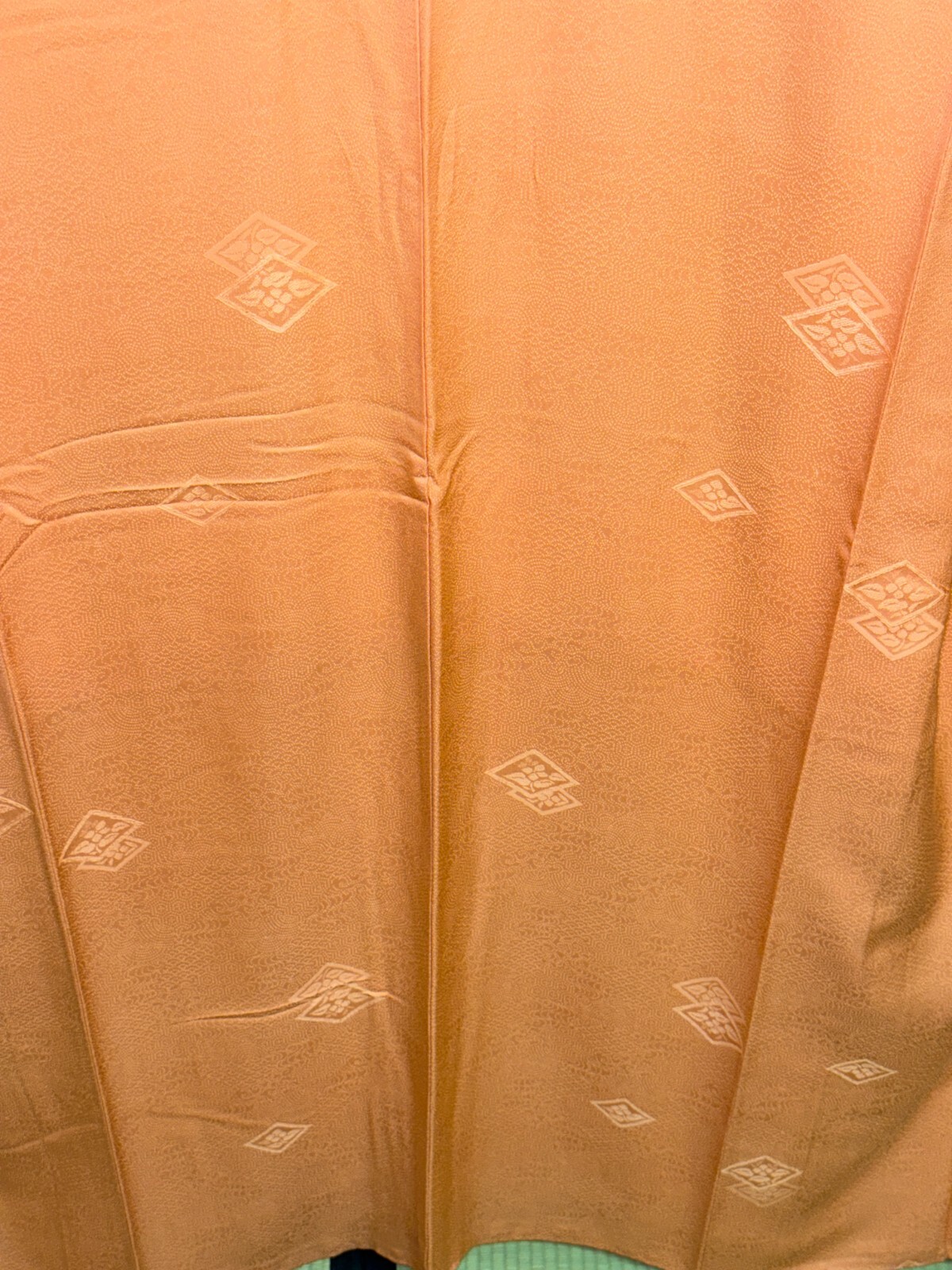 как выглядит Japanese Vintage Kimono Silk Pink Register Expensive Tradition Heigh 62.2in фото