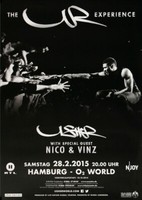 Usher - Experience , Hamburg 2015 | Konzertplakat | Poster
