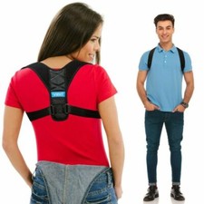 Posture Corrector for Men and Women Comfortable Upper Back Brace Clavicle Device