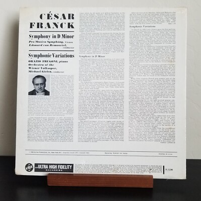 César Franck Symphony In D Minor / Variations Symphoniques (Sealed