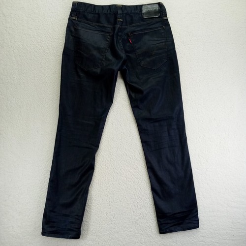 Jeans Levis Honestly Made uomo 34x32 pantaloni look denim misto cotone scuro blu - Foto 5 di 15