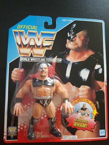 WWF HASBRO MOC THE WARLORD actionfigure WWE New...