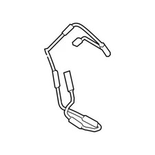 Genuine OEM Disc Brake Pad Wear Sensor for BMW 34356880543