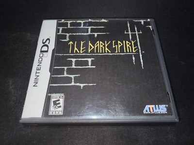 The Dark Spire ATLUS Nintendo DS NRMT condition game cartridge authentic