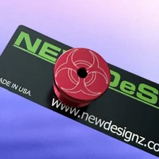 New DeSignz NDZ Smart Parts Impulse Ram Hammer Cap Toxic Gloss Red