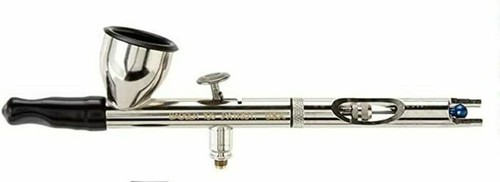 Dual Action Gravity Feed Airbrush Easy Maintenance Self Stainless Steel 2022 New - Picture 3 of 5