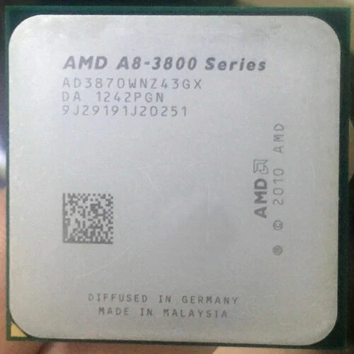 AMD A8-3870K CPU 3GHz Socket F AD3870WNZ43GX CPU Processor 3000MHz 100W - Image 4 of 4