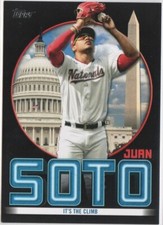 JUAN SOTO 2021 TOPPS JUAN SOTO HIGHLIGHTS BLACK ANNIVERSARY RARE /299
