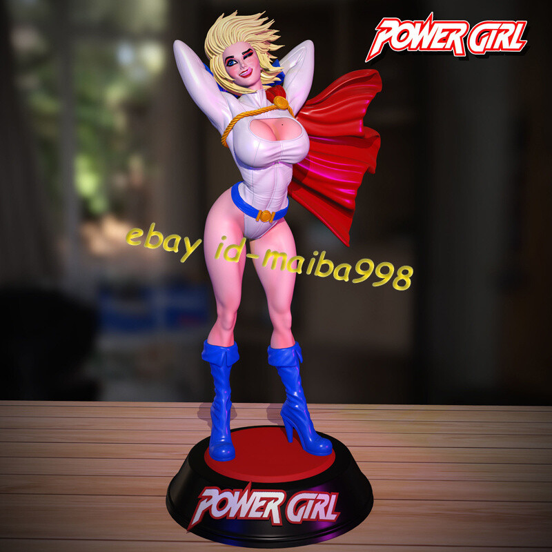 1/8 POWER GIRL 3D Print Garage Kit Figure Model Kit Unpainted Unassembled GK