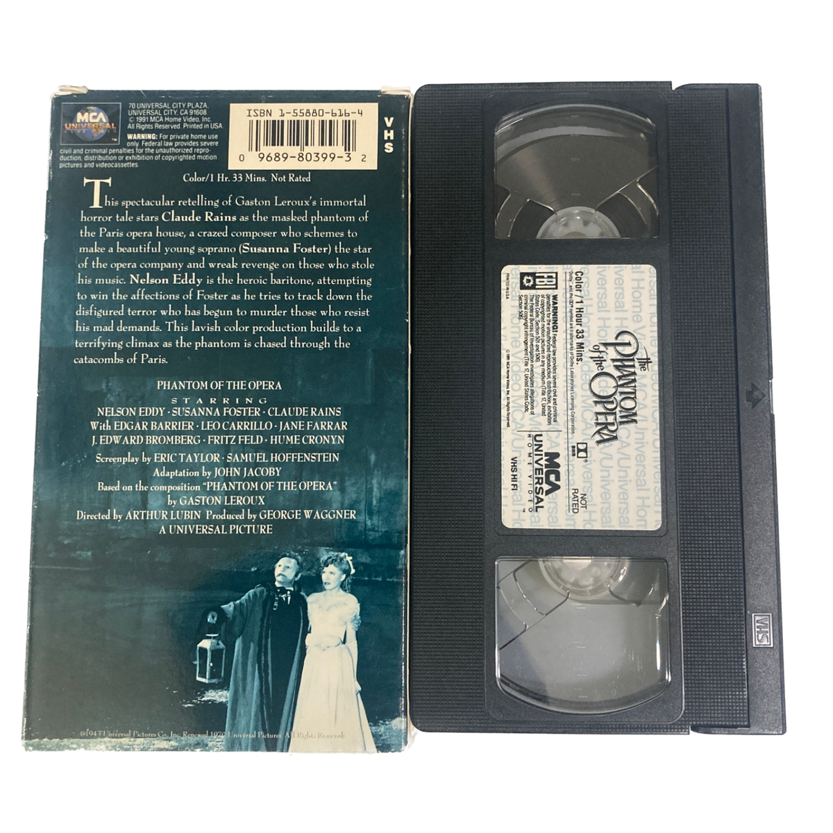 その他 Making Opera: Creation [VHS] Phantom of the Opera, The (1943), VHS Movie, MCA Universal