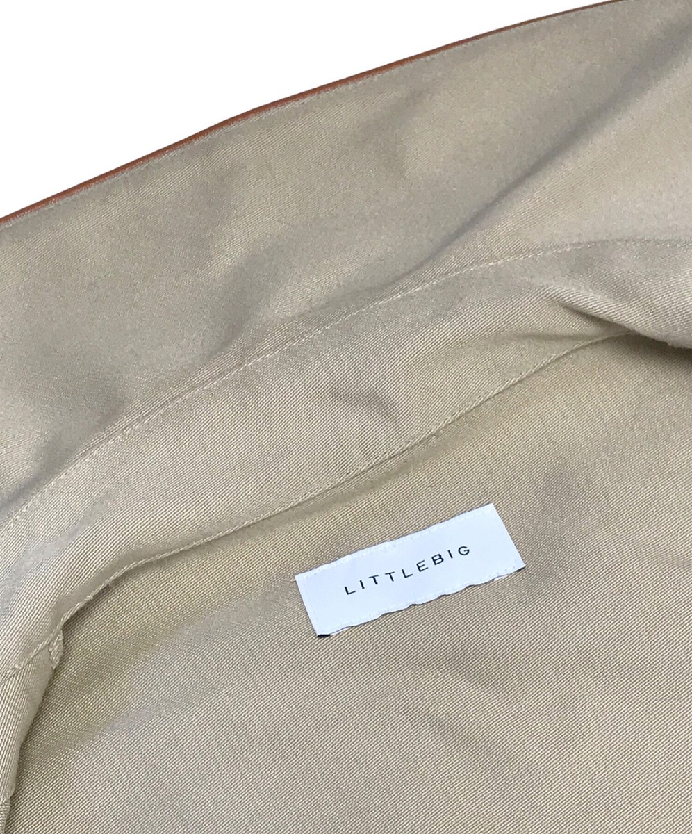 LITTLEBIG satin blouson jacket Size: 44 Beige Men LB231-BL03 LITTLEBIG satin blouson jacket Size: 44 Beige Men LB231-BL03