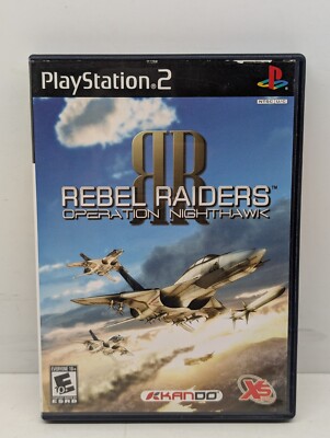 Rebel Raiders: Operation Nighthawk Sony PS2 Playstation 2 - CIB - Tested & Works
