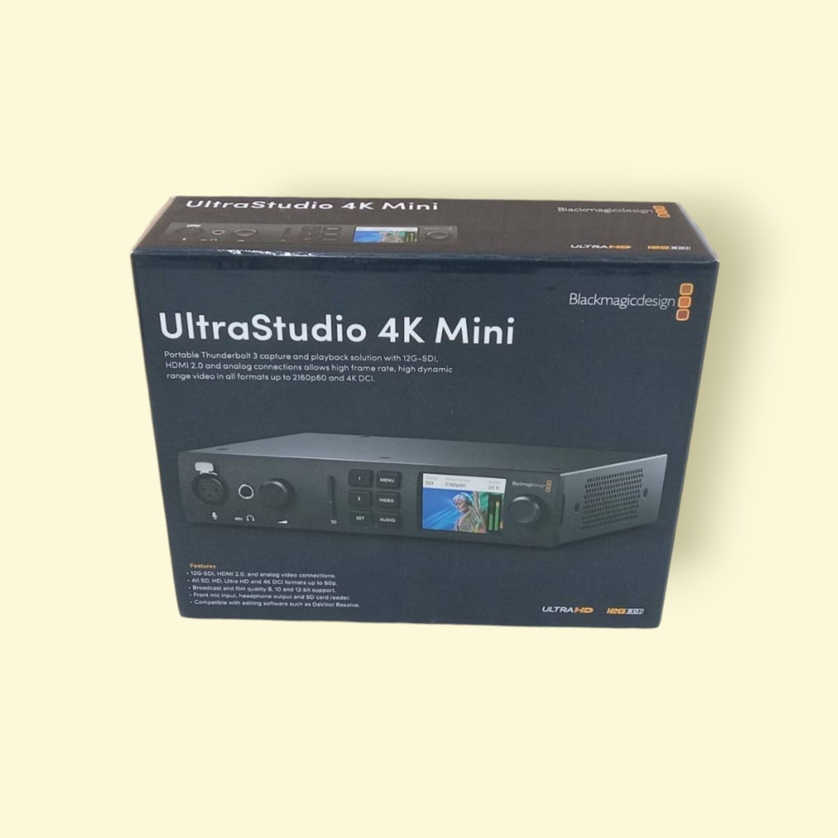 Blackmagic Design UltraStudio 4K Mini Thunderbolt 3 Capture Blackmagic Design UltraStudio 4K Mini Thunderbolt 3 Capture