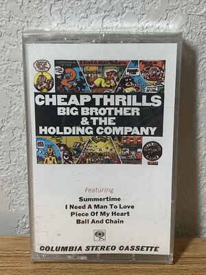 Big Brother & The Holding Company: Cheap Thrills  Cassette PCT09700 - NEW SEALED