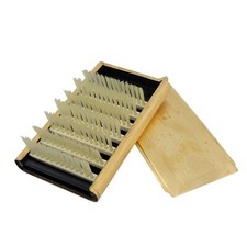 Vintage 1950s Swank Collapsible Bristle Brush With Brass Case Made in England