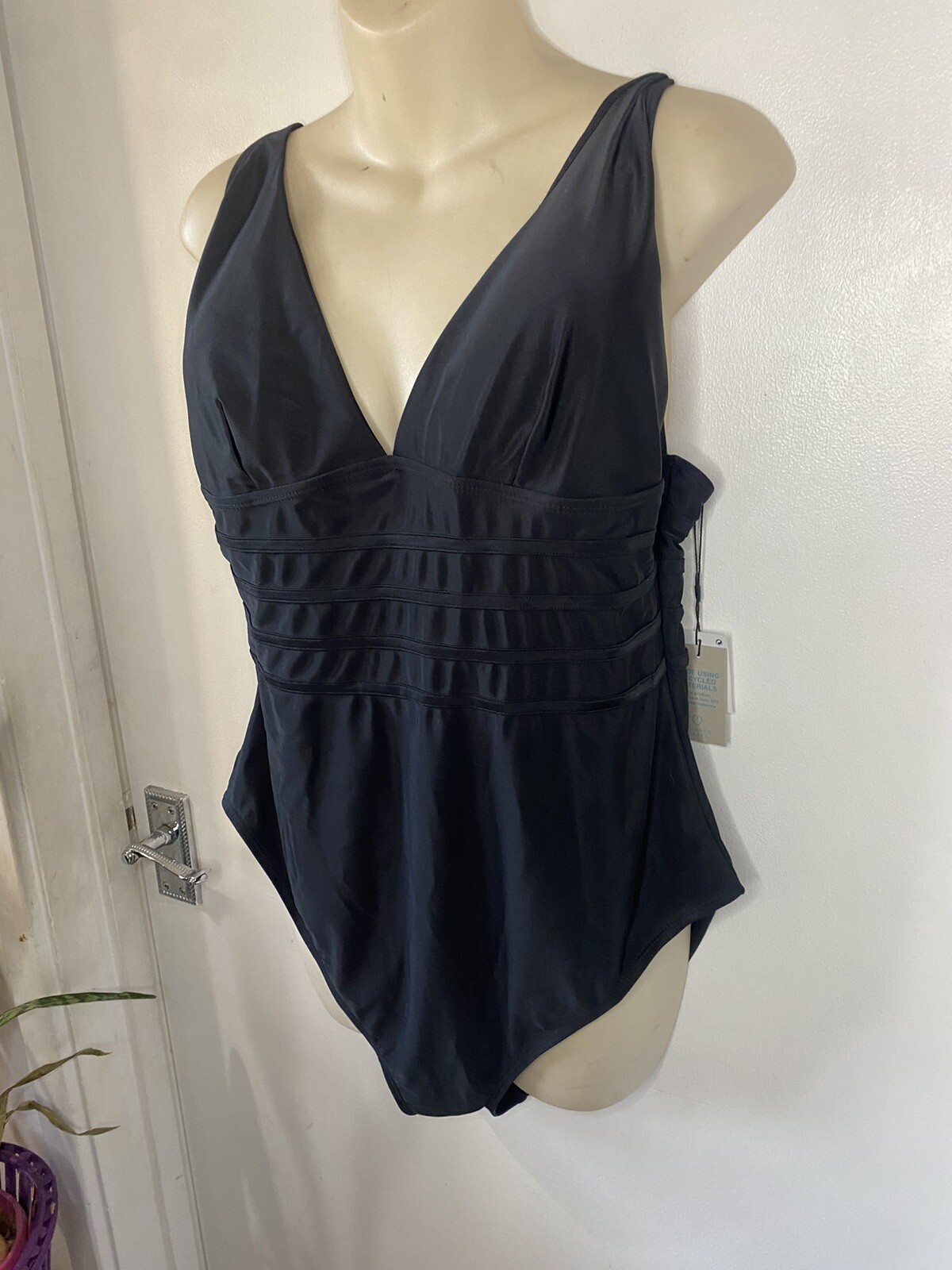 Primark Black Swim Suit Swimsuit Size 20 Bnwt eBay
