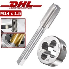 M14 x 1,5 HSS Schneideisen Gewindebohrer Handgewindebohrer Gewindeschneider DE