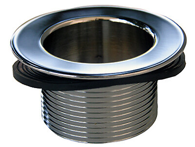 Lasco 03-5001 Bathtub Drain Shoe Strainer, Chrome, 1-1/2 In. - Quantity 1 - Picture 2 of 2