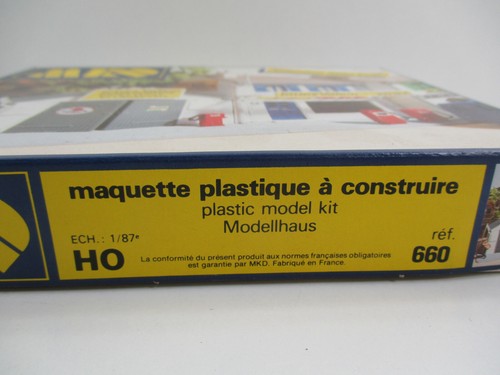 GARAGE STATION MAQUETTE A MONTER PROMOTIONNEL VALEM 1985 MKD HO - Imagen 5 de 6