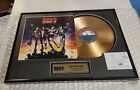 Kiss Destroyer Gold Album Signature Network #/2500 Coa