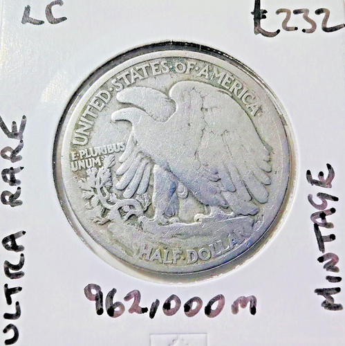 1919 USA Half Dollar  (P) "Liberty" Fine/VeryFine 90% Silver UltraRare - Picture 2 of 2