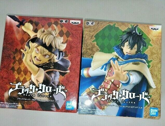 BANDAI Black Clover Asta & Yuno DXF 2 set Figure BANPRESTO Height
