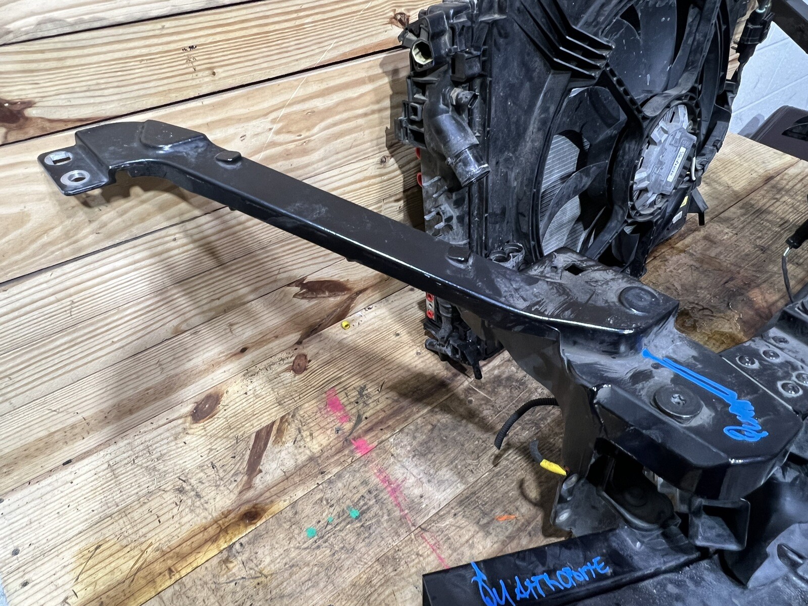 💥OEM 2014-2021 Maserati Quattroporte Radiator Support Rebar Cooling Assembly
